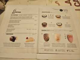 Saya Sushi menu
