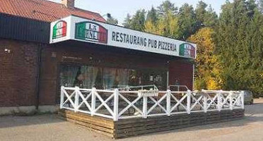 Blomlöfs Rökeri outside