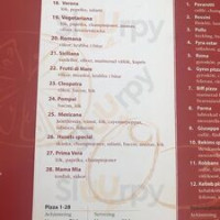 Robertos Restaurang menu