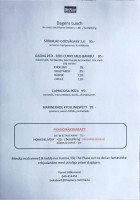 Rödeby Pizzeria menu