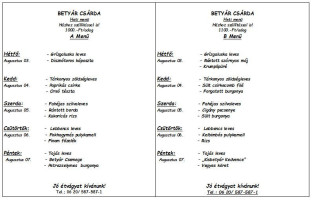 Restaurang Solporten menu