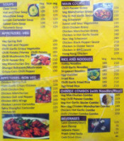 Tokyo Sushi menu